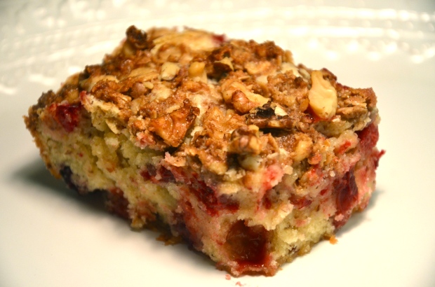 look at those cranberries and walnuts! YUM!